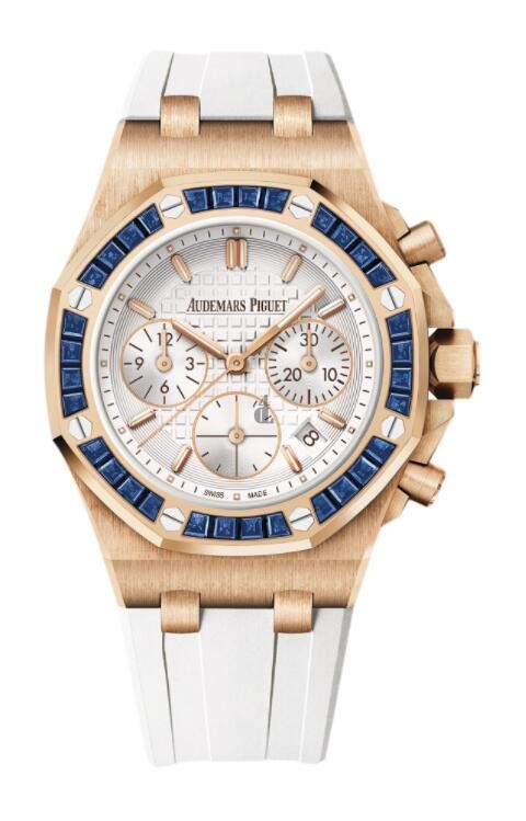 fake Audemars Piguet Royal Oak OffShore Lady Chronograph Pink Gold 26236OR.SS.D010CA.01