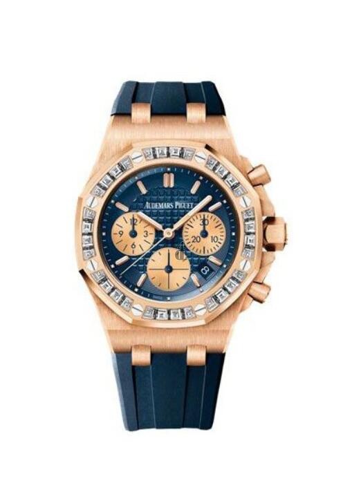fake Audemars Piguet Royal Oak OffShore Lady Chronograph Pink Gold 26236OR.ZZ.D027CA.01
