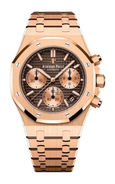 fake Audemars Piguet Royal Oak Selfwinding Chronograph 41 Pink Gold 26239OR.OO.1220OR.01