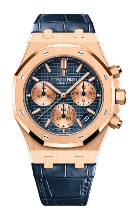 fake Audemars Piguet Royal Oak Selfwinding Chronograph 41 Pink Gold 26239OR.OO.D315CR.01