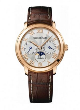 Replica Audemars Piguet Jules Audemars Rose Gold Mne's Watch