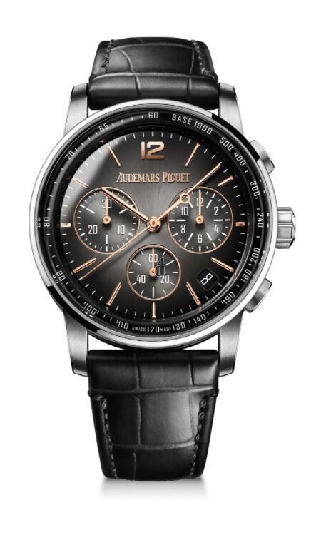 fake Audemars Piguet Code 11.59 Chronograph Selfwinding White Gold 26393CR.OO.A002CR.01