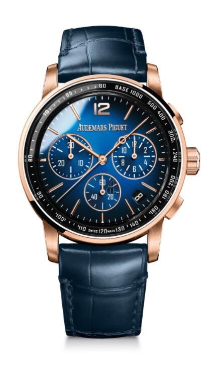 fake Audemars Piguet Code 11.59 Chronograph Selfwinding Pink Gold 26393OR.OO.A028CR.01