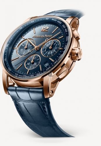 Replica Audemars Piguet CODE 11.59 Chronograph Selfwinding Red Gold/Blue 26393OR.OO.A321CR.01