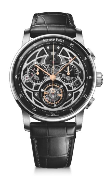 fake Audemars Piguet Code 11.59 Selfwinding Flying Tourbillon Chronograph Japan 26399CR.OO.D002CR.01