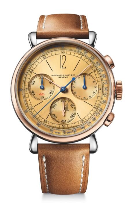 fake Audemars Piguet (re)Master01 Stainless Steel Pink Gold 26595SR.OO.A032VE.01