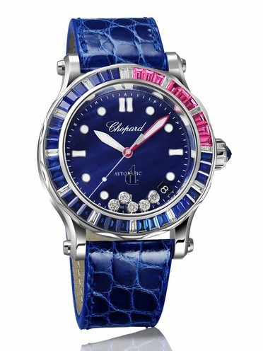Chopard Happy Ocean Red Rose Calendar Ladies 274945-1002