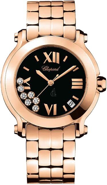 Imitation Chopard Happy Sport Round Quartz 36mm Ladies Watch