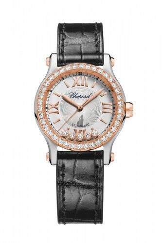 Replica Chopard Happy Sport Diamond 30mm 278573-6015 Ladies Watch