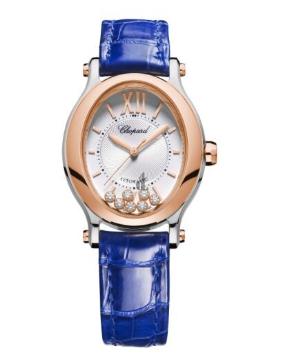 Replica Chopard Happy Sport Happy Sport Oval Automatic Silver Dial Men's Watch