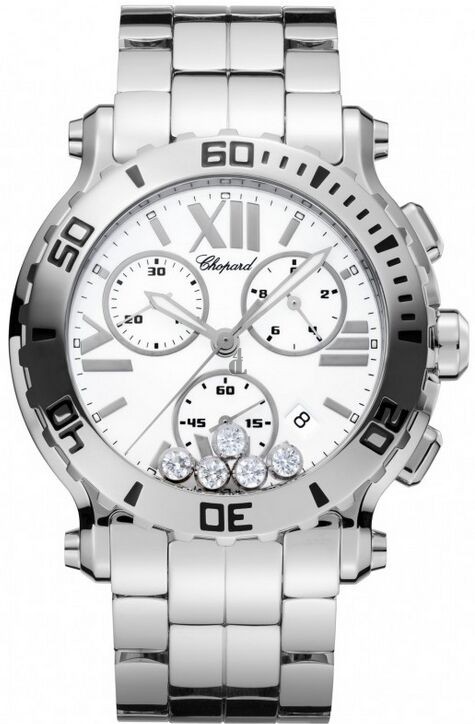 Imitation Chopard Happy Sport Chronograph Quartz 42mm Ladies Watch