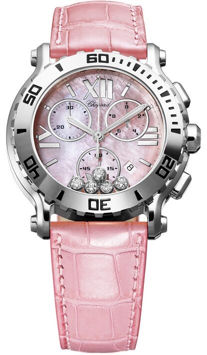 Imitation Chopard Happy Sport Chronograph Quartz 42mm Ladies Watch