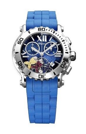 Imitation Chopard Happy Sport Chronograph Fish Ladies Watch