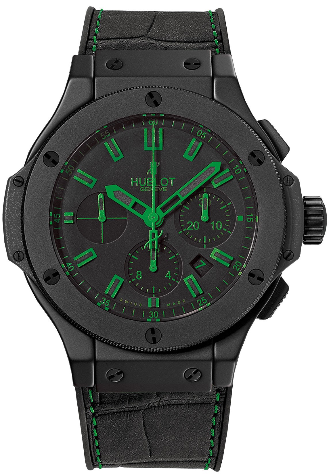 Hublot Big Bang All Black Green Watch 301.CI.1190.GR.ABG11 replica.