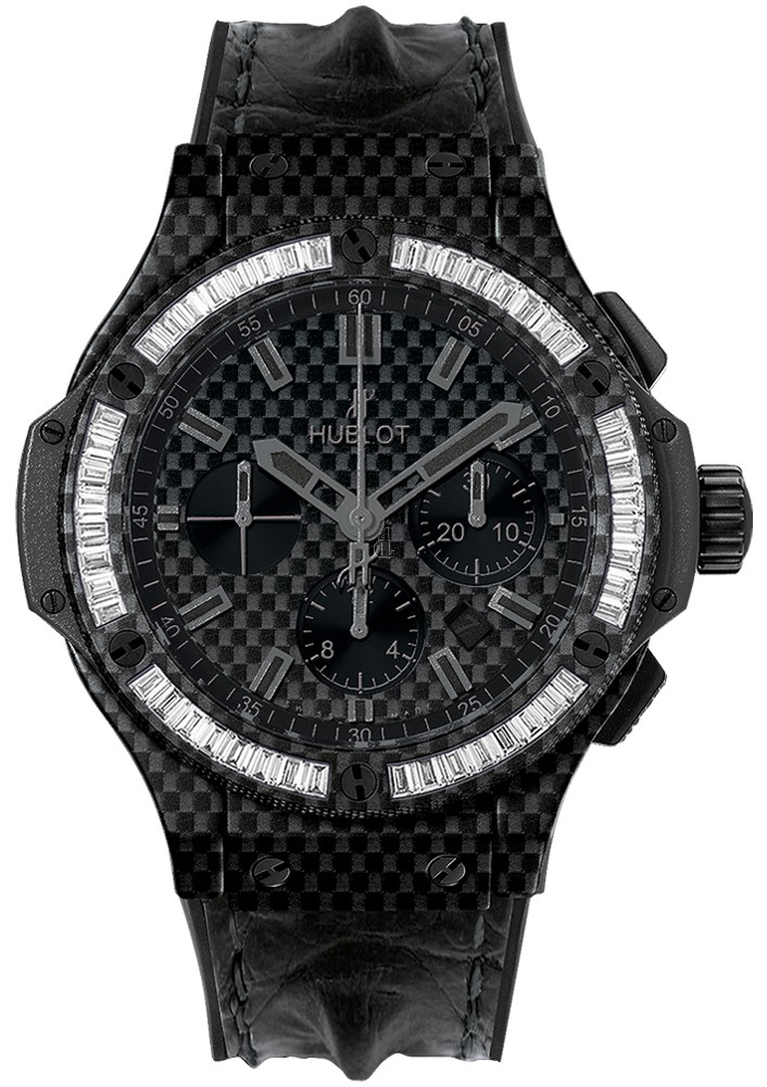 Hublot Big Bang All Carbon Bezel Baguette 44mm 301.QX.1740.HR.1904 replica.
