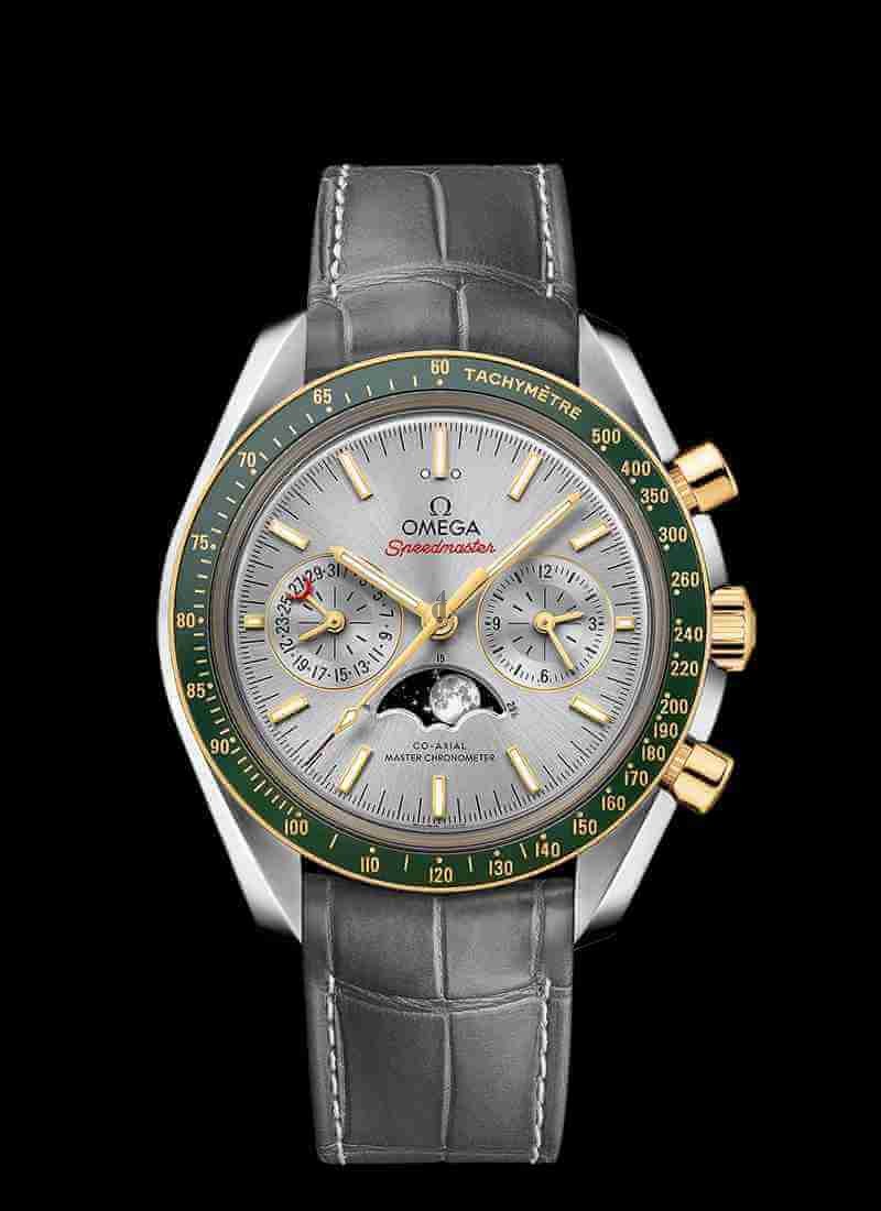 Fake OMEGA Speedmaster Moonwatch Co-Axial Master Chronometer Moonphase Chronograph 44.25mm 304.23.44.52.06.001