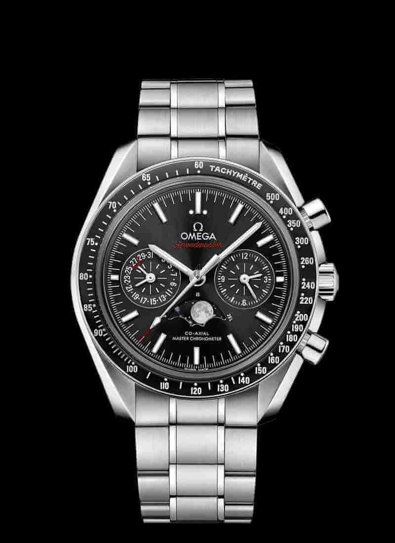 Fake OMEGA Speedmaster Moonwatch Co-Axial Master Chronometer Moonphase Chronograph 44.25mm 304.30.44.52.01.001