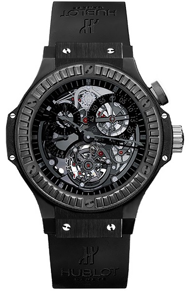 Hublot Bigger Bang Tourbillon All Black 44mm 308.ci.134.rx.190 replica.