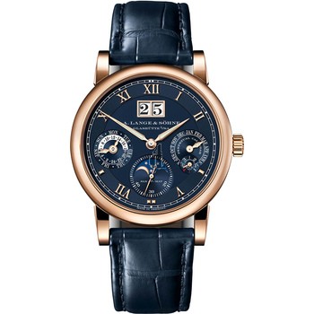 fake A. Lange & S?hne Langematik Perpetual Limited Anniversary Blue Edition 310.037