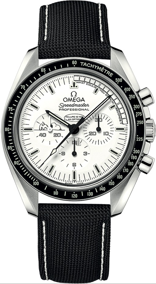 Fake Omega Speedmaster Apollo 13 Silver Snoopy Award