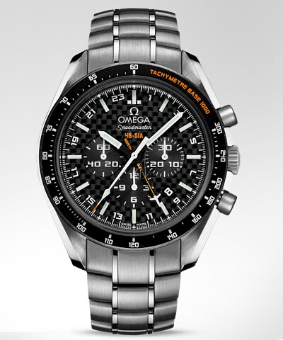 Omega Speedmaster HB-SIA GMT  watch replica 321.90.44.52.01.001