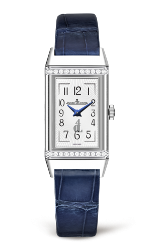 Jaeger LeCoultre Reverso Silver Dial Ladies Diamond