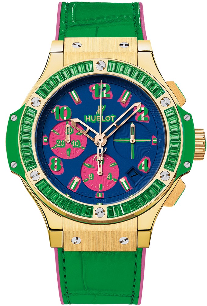 Hublot Big Bang Pop Art Yellow Gold Apple 41mm 341.VG.5199.LR.1922.POP14 replica.