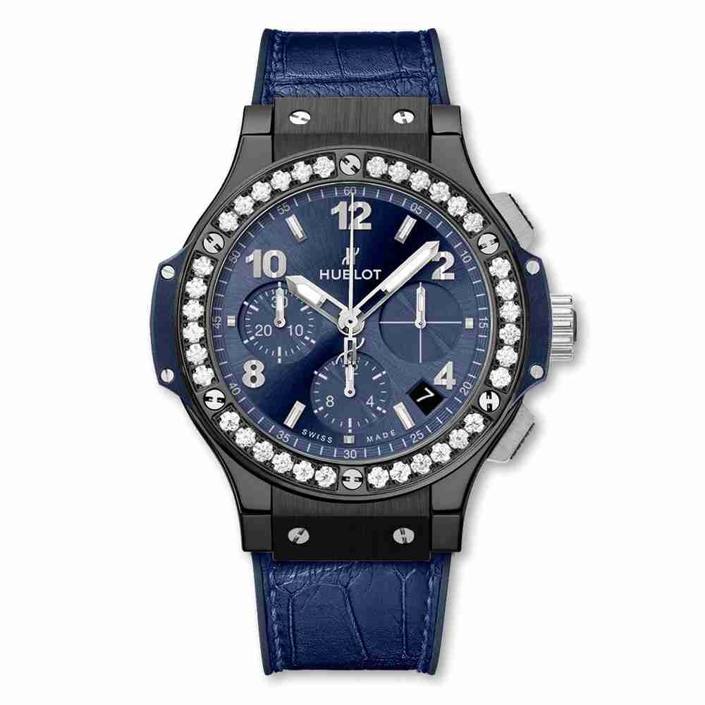 Hublot Big Bang Ceramic Blue Diamonds 41mm 341.CM.7170.LR.1204