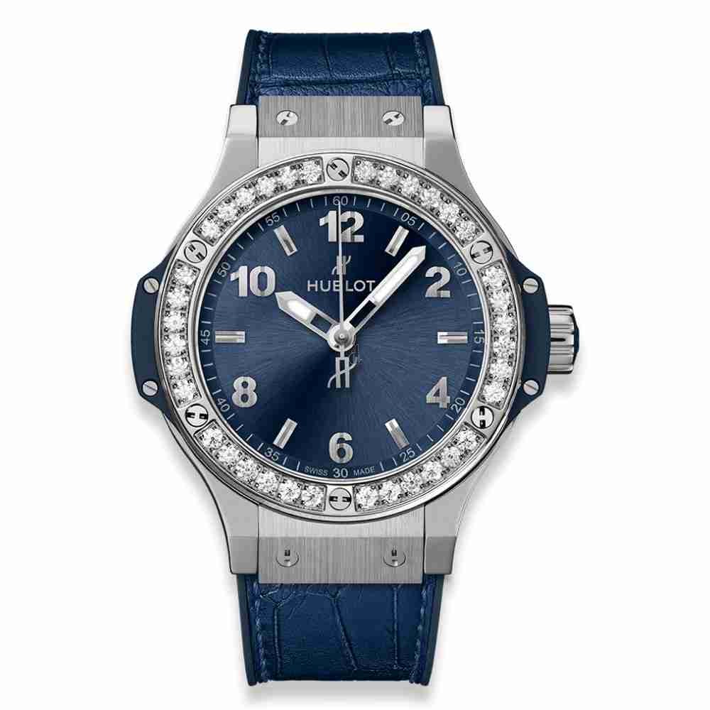 Hublot Big Bang Steel Blue Diamonds 38mm 361.SX.7170.LR.1204