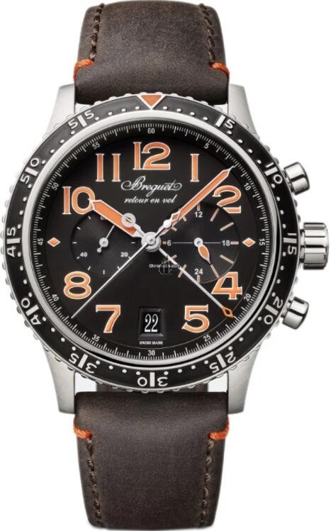 fake Breguet Type XXI Titanium Fly-Back Limited Edition 42mm 3815TI/HO/3ZU