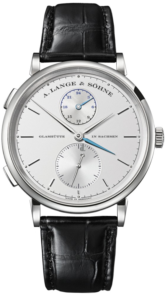 A. Lange & Sohne Saxonia Dual Time Mens 385.026 imitation