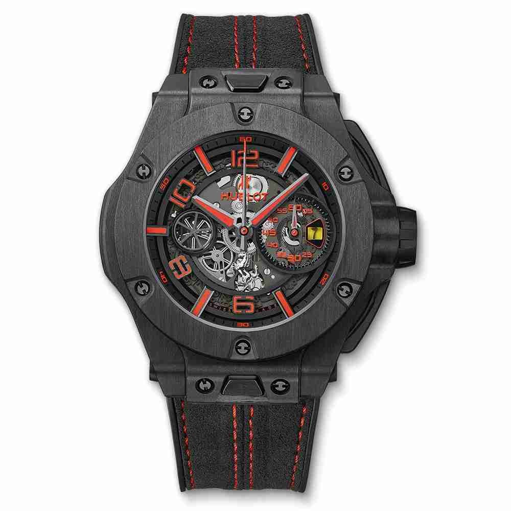 Hublot Big Bang Ferrari Chronograph Unico Carbon 45mm 402.QU.0113.WR