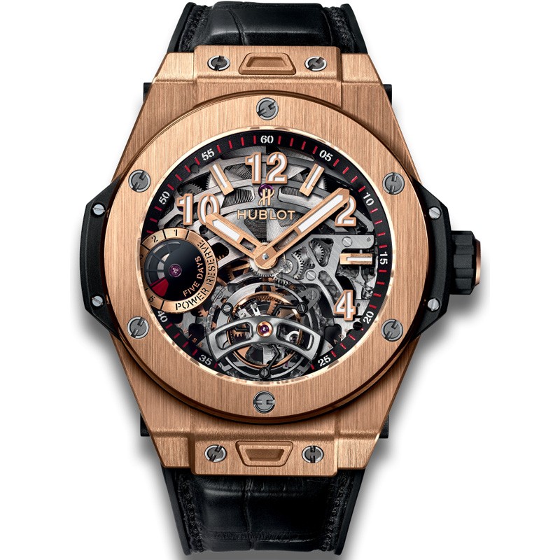 Hublot Big Bang Tourbillon Power Reserve 5 Days King Gold 405.OX.0138.LR Replica