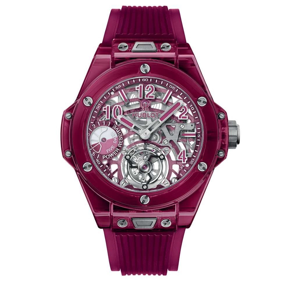 Replica Hublot Big Bang Tourbillon Power Reserve 5 days Red Sapphire