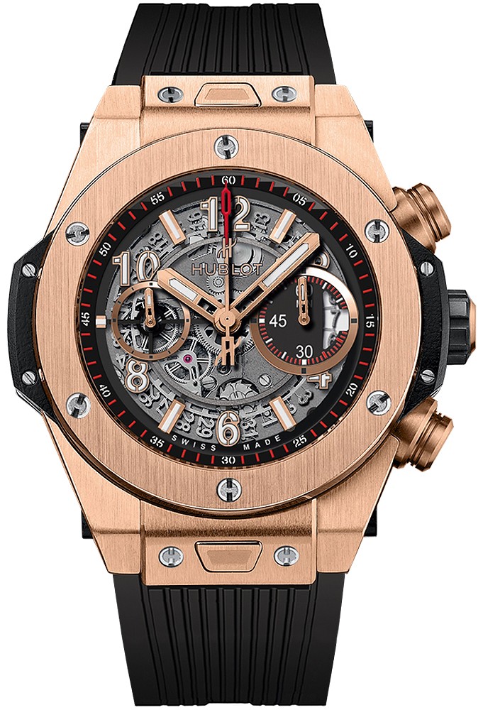 Hublot Big Bang Unico Gold Mens Watch 411.OX.1180.RX replica.