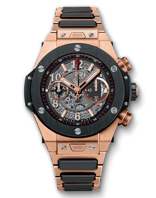 Hublot Big Bang Unico King Gold Ceramic Bracelet 411.OM.1180.OM Replica