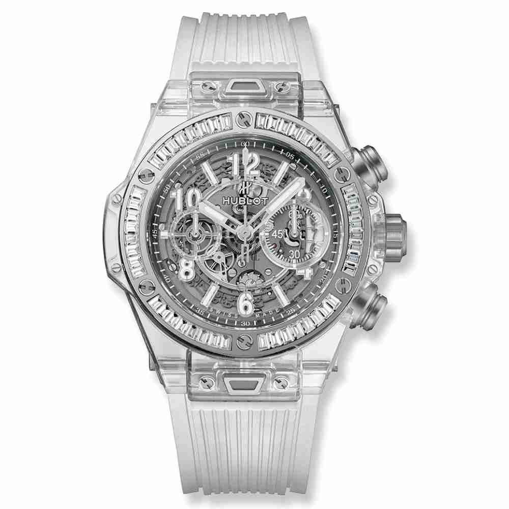 Hublot Big Bang Unico Sapphire Baguettes 45mm 411.JX.4802.RT.1904