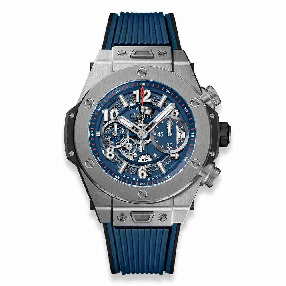 Hublot Big Bang Unico Titanium Blue 45mm 411.NX.5179.RX