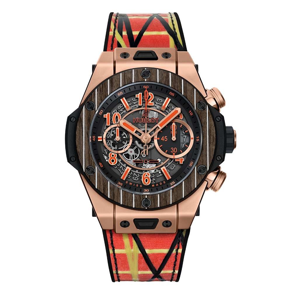 Replica Hublot Big Bang Unico Teak Italia Independent