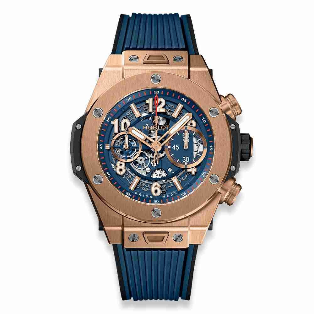 Hublot Big Bang Unico King Gold Blue 45mm 411.OX.5189.RX