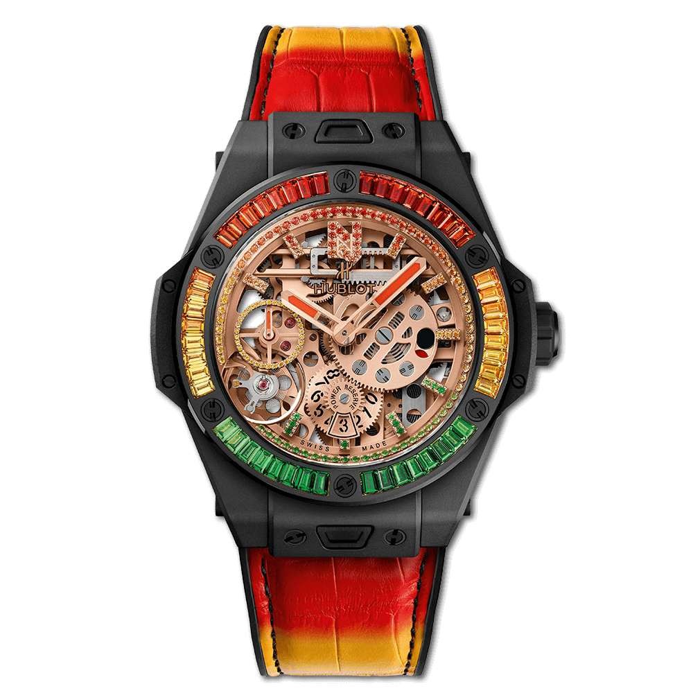 Replica Hublot Big Bang MECA-10 “Nicky Jam” Ceramic "X" Setting