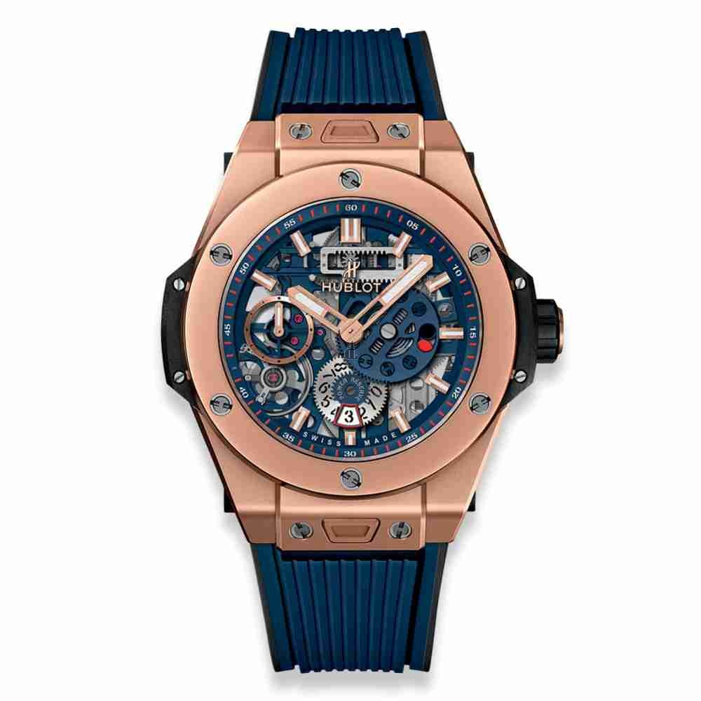 Hublot Big Bang MECA-10 King Gold Blue 45mm 414.OI.5123.RX