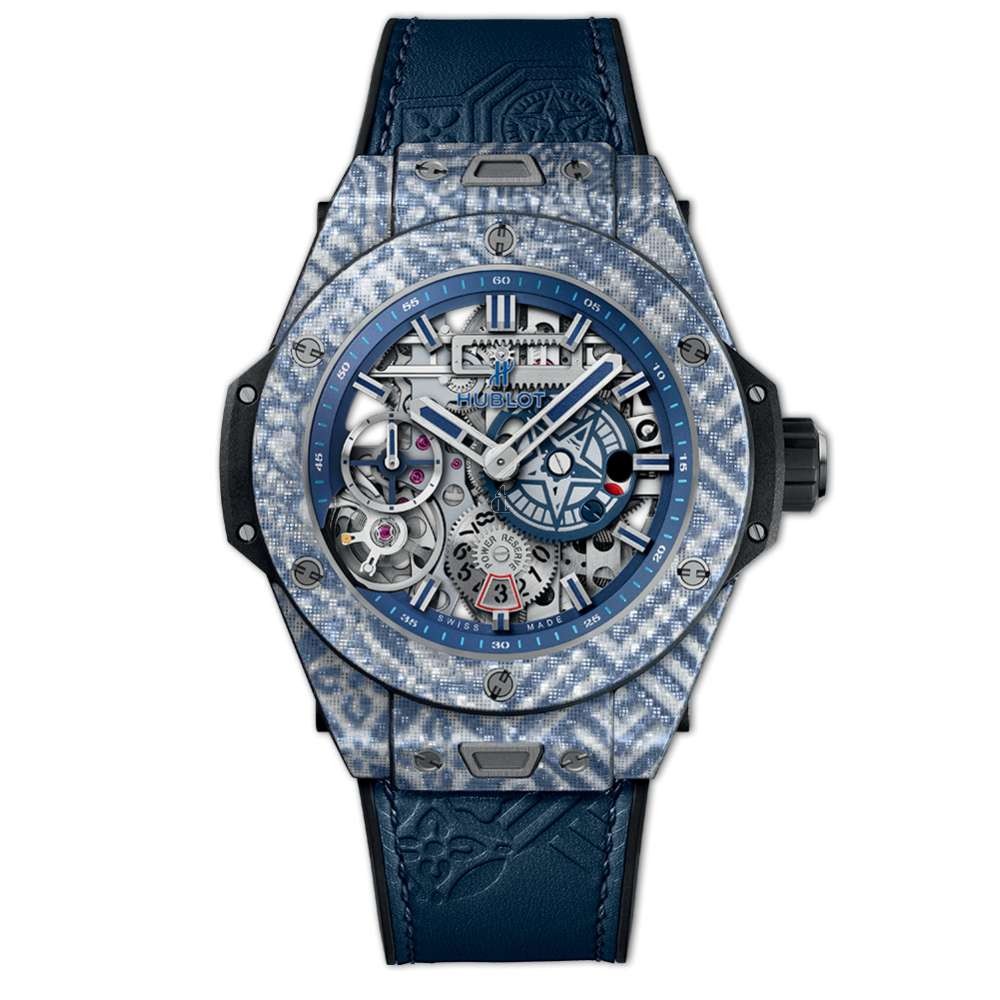 Replica Hublot Big Bang MECA-10 Shepard Fairey Blue