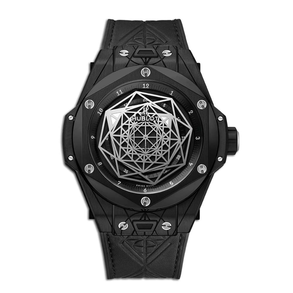 Replica Hublot Big Bang Unico Sang Bleu Black Magic