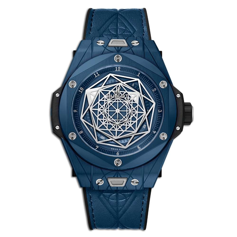 Replica Hublot Big Bang Unico Sang Bleu Ceramic Blue