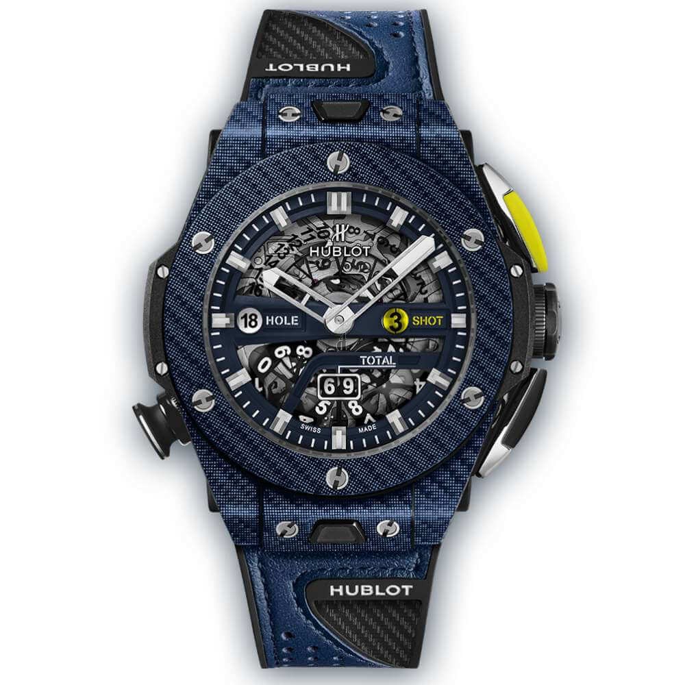 Replica Hublot Big Bang Unico Golf Blue Carbon