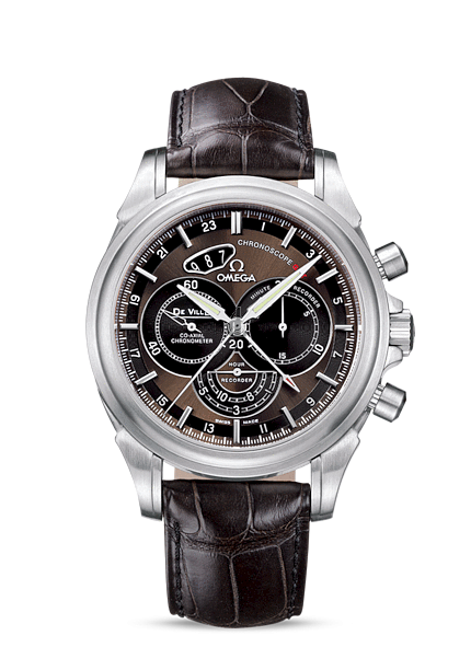 Omega Deville Co Axial Chronoscope Gmt Mens  watch replica 422.13.44.52.13.001