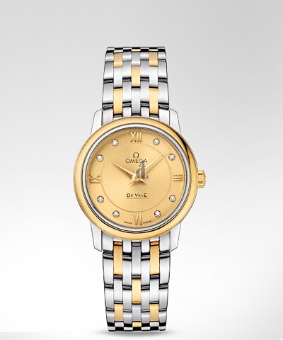 Omega Deville Prestige Quartz Ladies  watch replica 424.20.27.60.58.001
