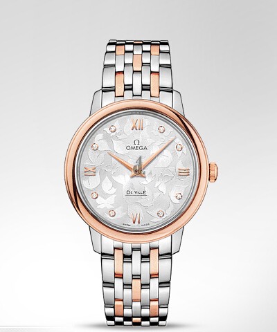 Omega De Ville Prestige Butterfly Quarz 32.7mm  watch replica 424.20.33.60.52.001