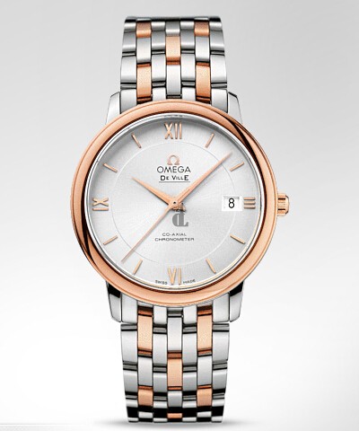 Omega De Ville Prestige Automatic Gold Men  watch replica 424.20.37.20.02.002
